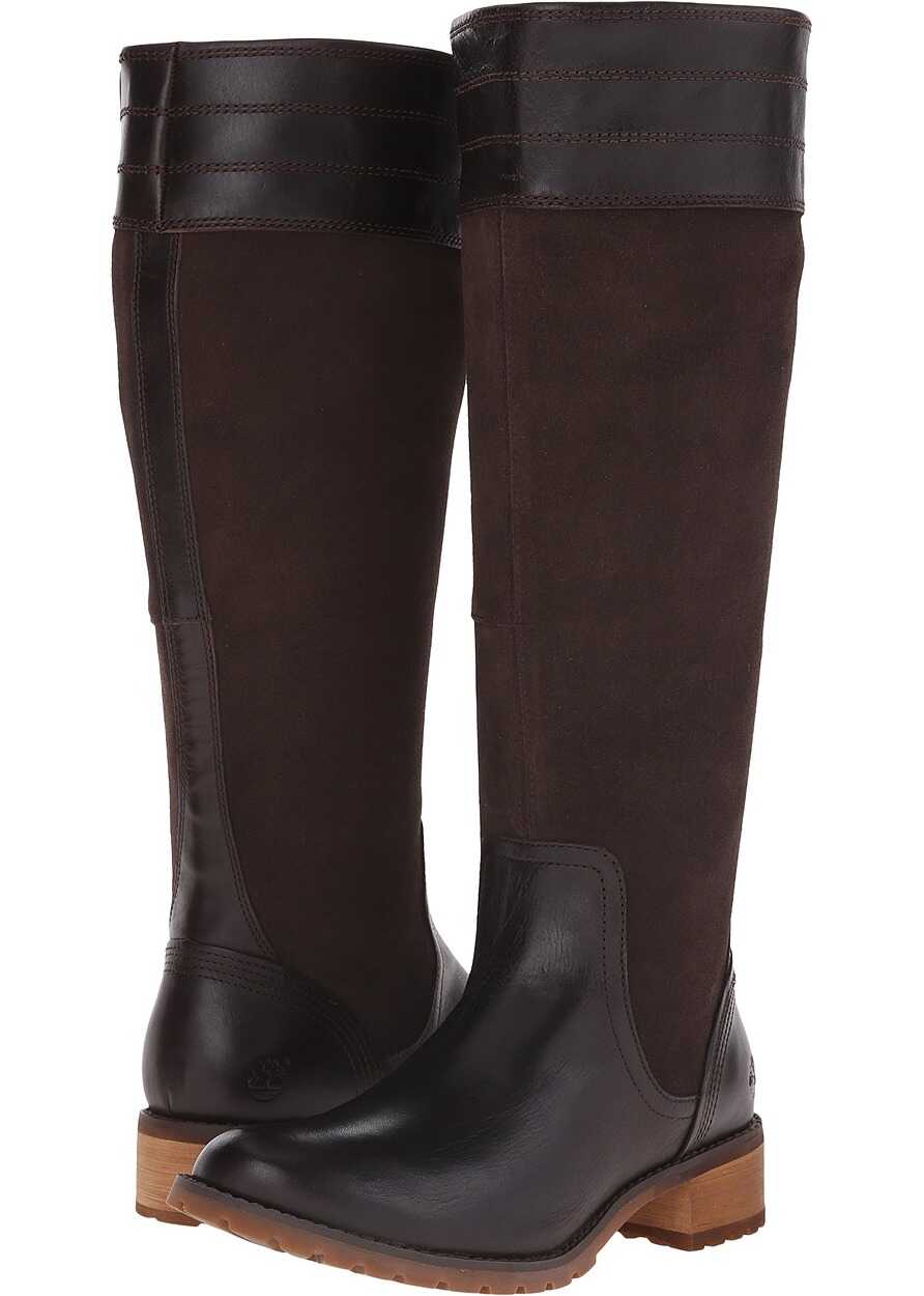 Gheata Timberland Bethel Heights All Fit Tall Boot Dark Brown Euroveg/Suede