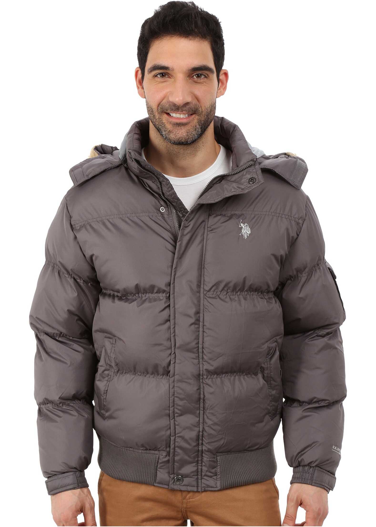 Geaca U.S. POLO ASSN. Short Snorkel Jacket Castle Rock
