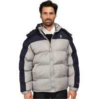 Geci de iarna Color Block Bubble Jacket Barbati