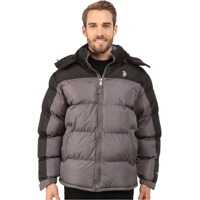 Geci de iarna Color Block Bubble Jacket Barbati