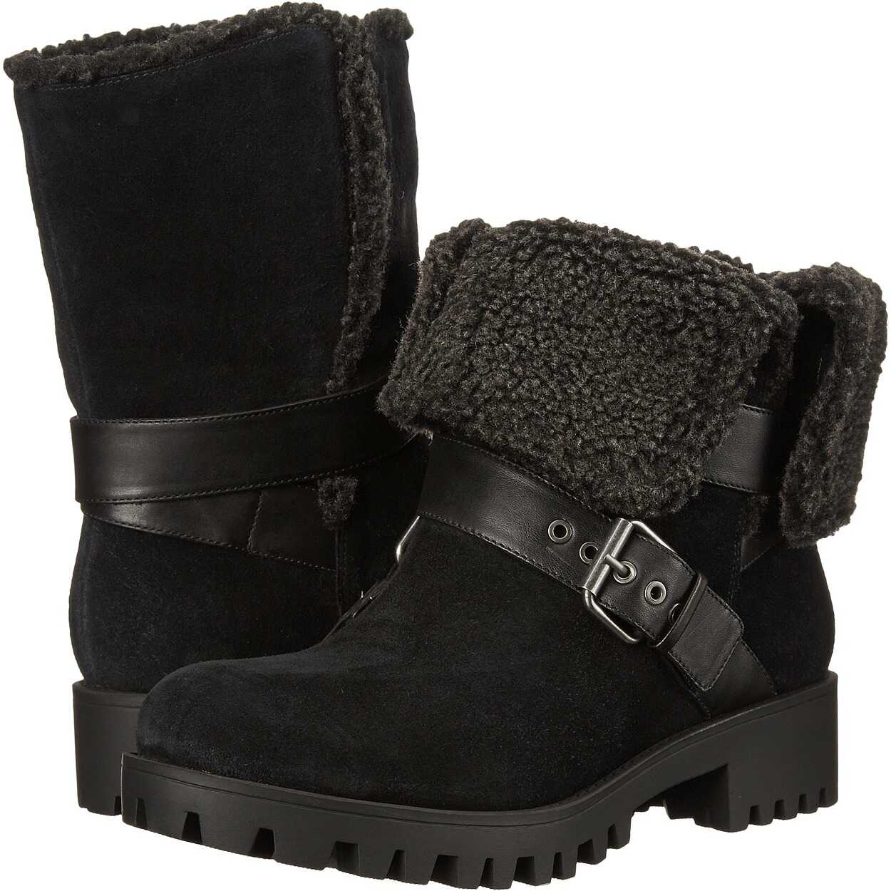 Gheata Nine West Olwyn Black/Black Suede
