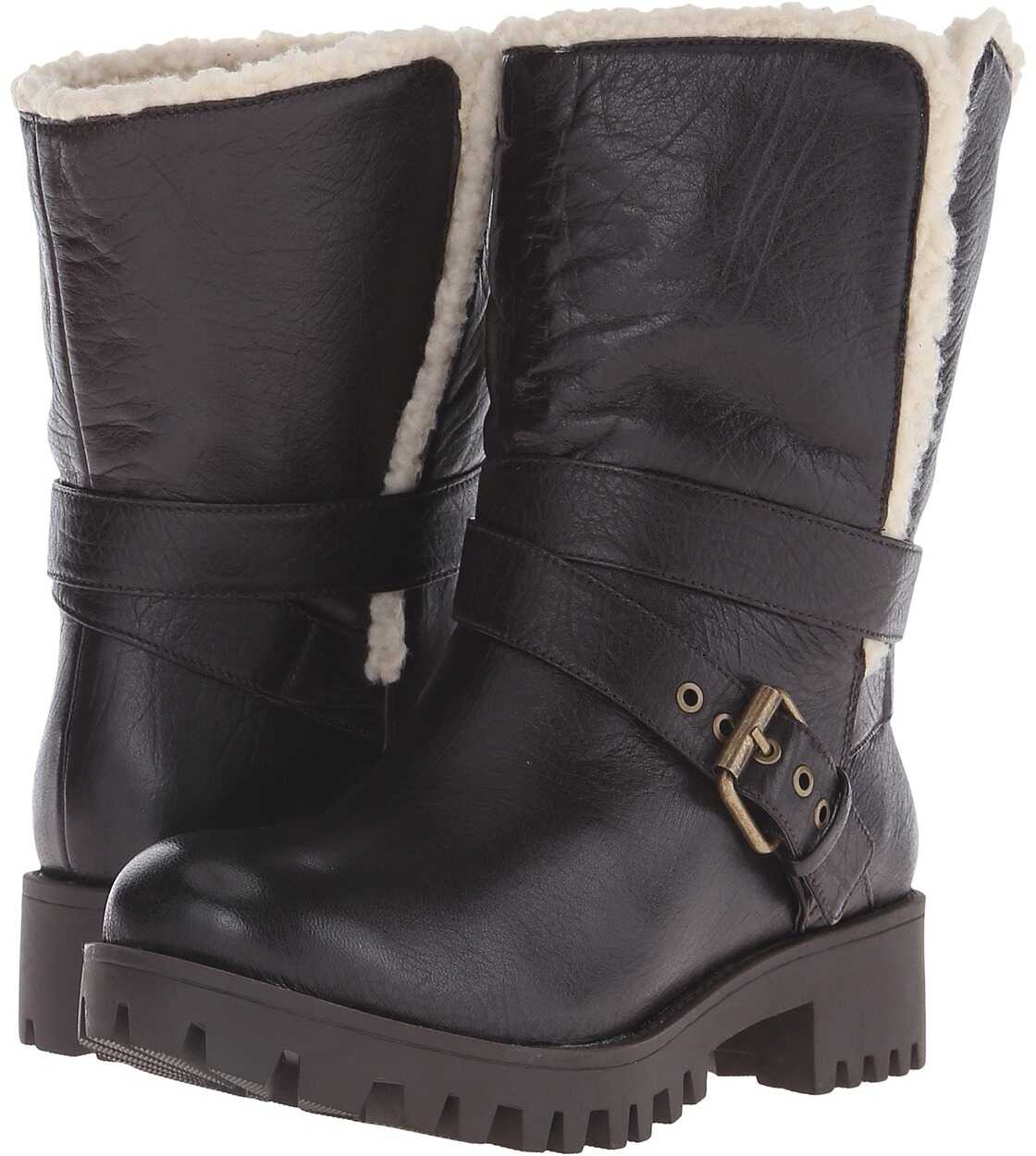 Gheata Nine West Olwyn Dark Brown Leather