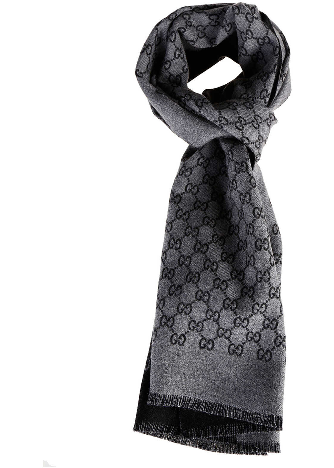 Esarfa Gucci Scarf Jacquard Grey