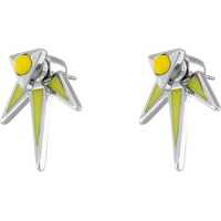 Cercei Enamel Dagger Front/Back Earrings Femei