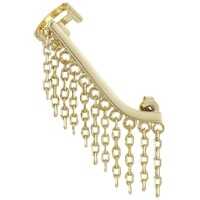 Cercei Chain Fringe Ear Cuff Earring Femei