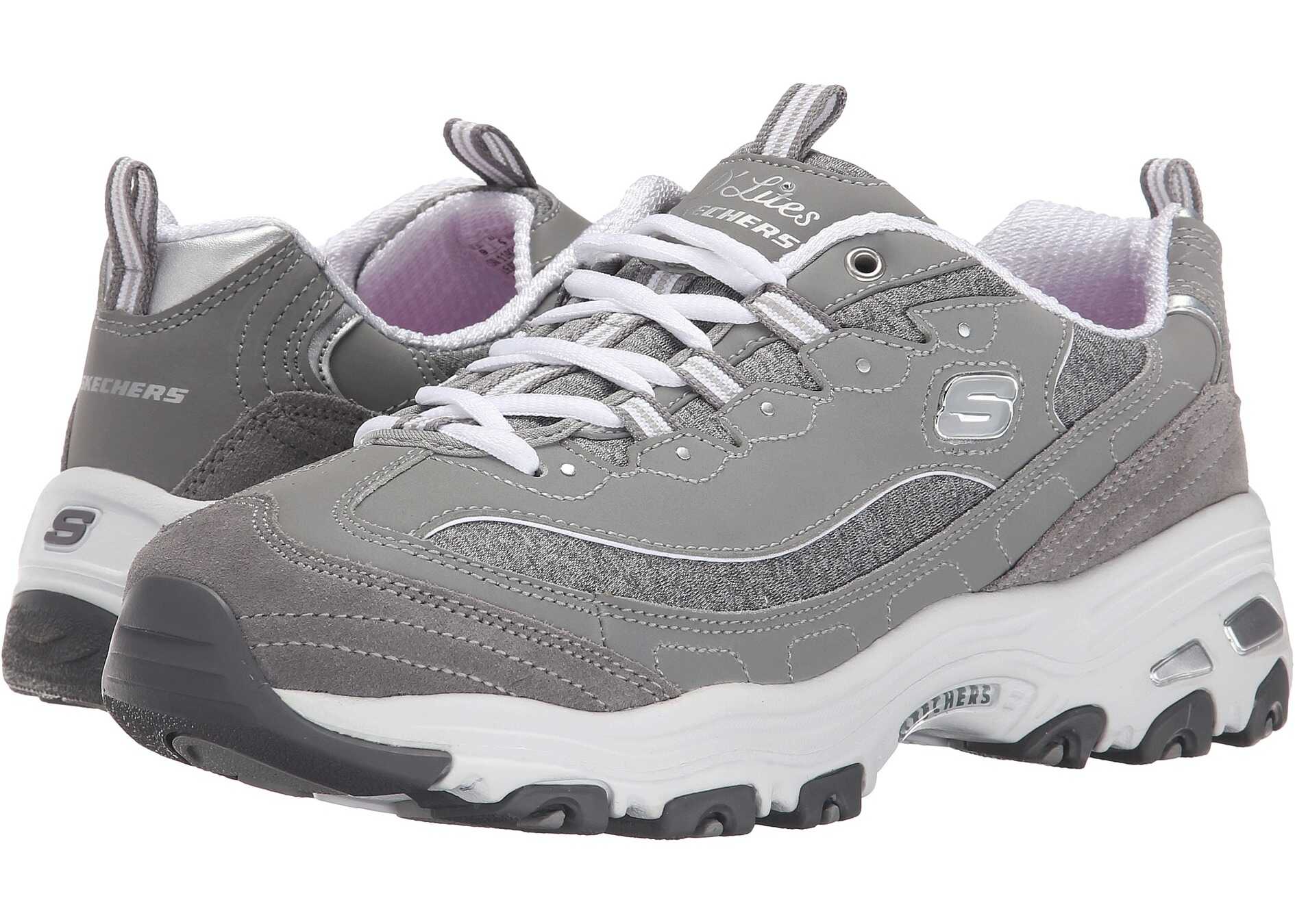 Tenis SKECHERS D'Lites - Me Time Gray