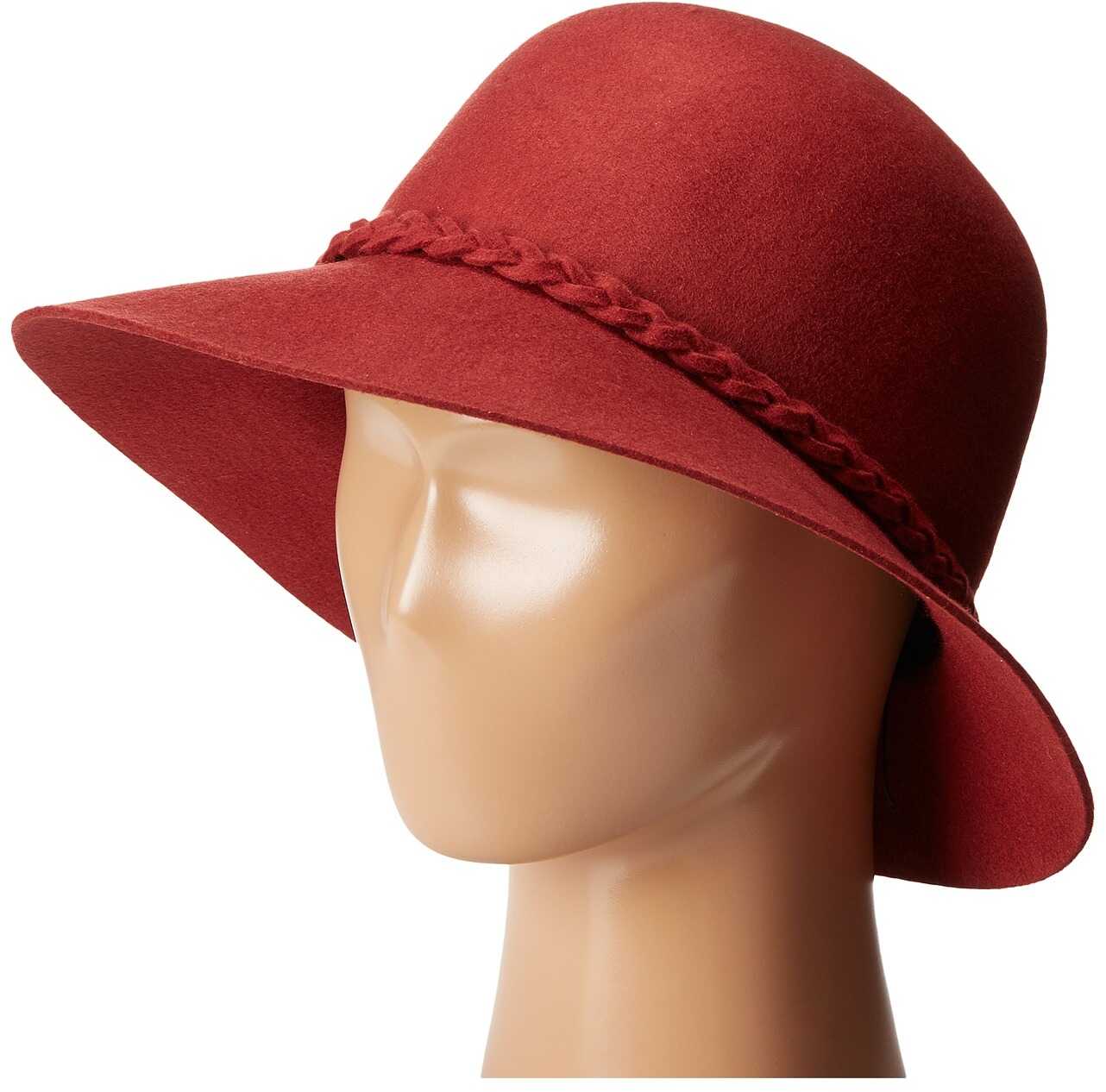 Palarie SCALA Wool Lamp Hat with Self Braided Trim* Cinnamon