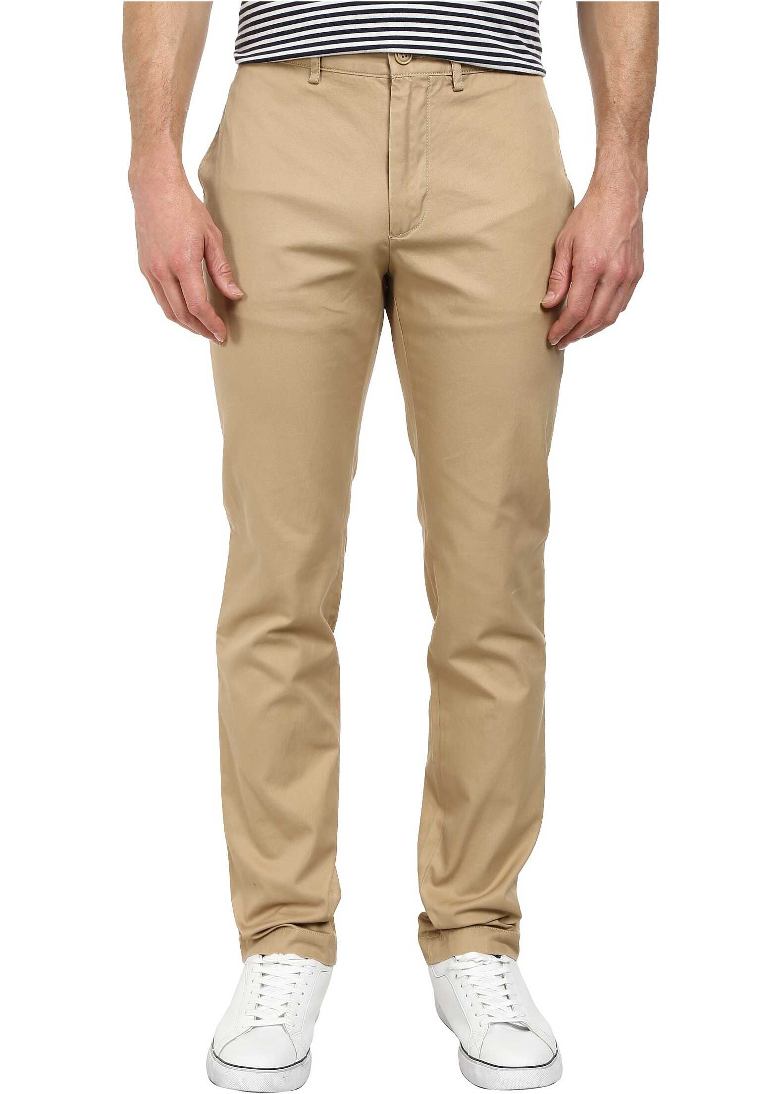 Lacoste Regular Fit Twill Chino* Light Macaroon Brown
