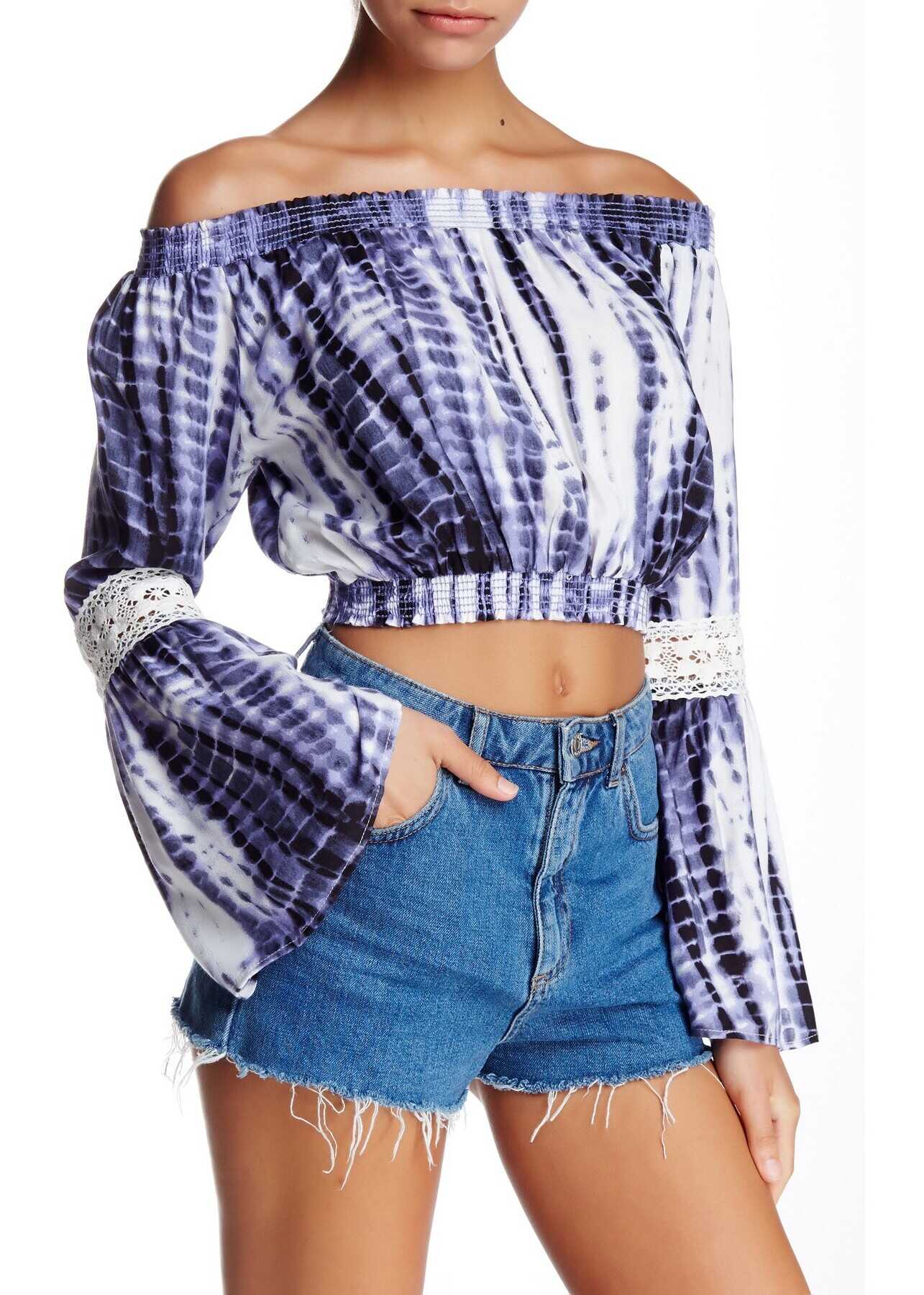 Lucy Love Peasant Blouse* Tie-Dye