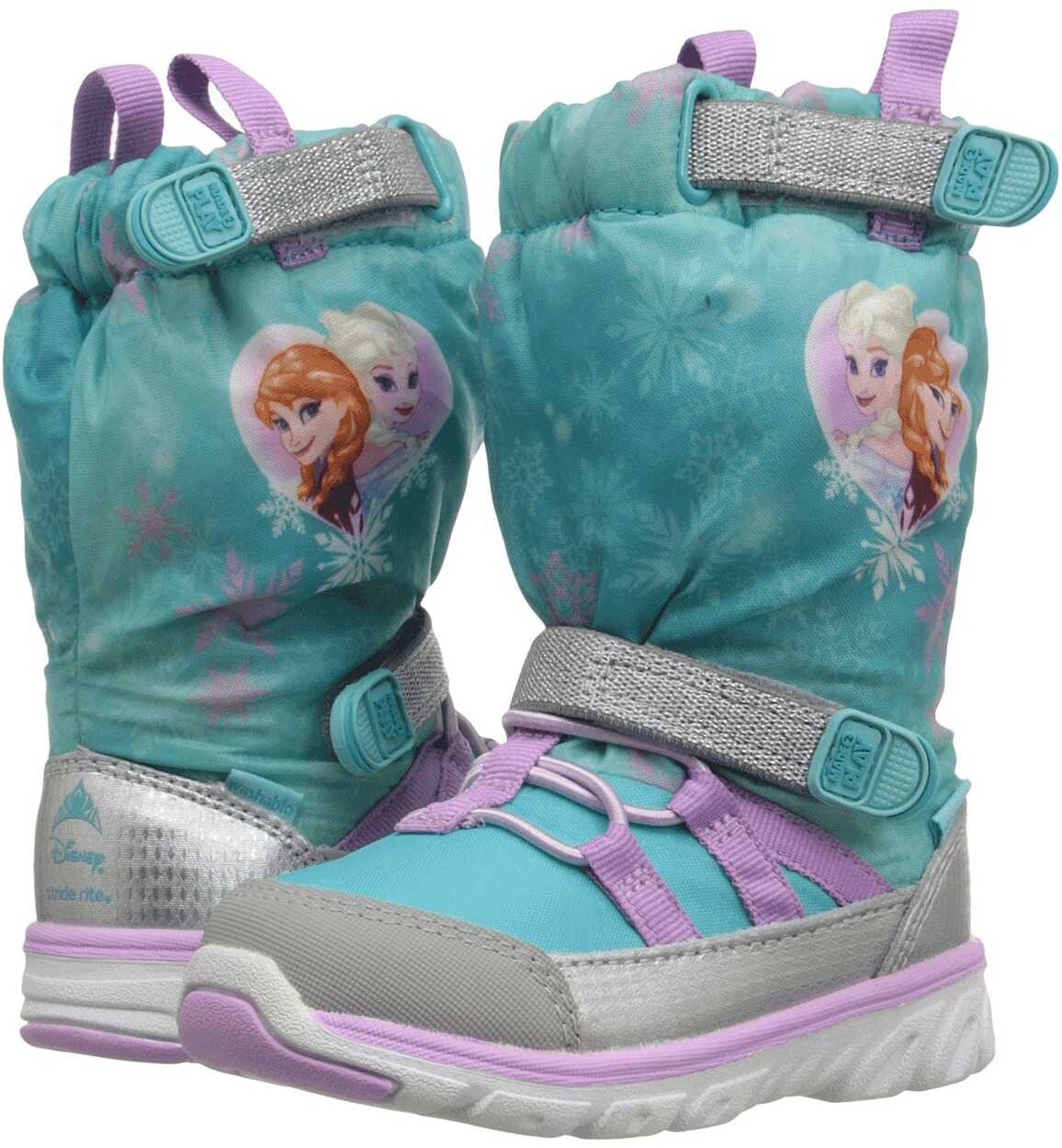 Gheata Stride Rite Frozen Made 2 Play Sneaker Boot (Toddler) Turquoise Multi