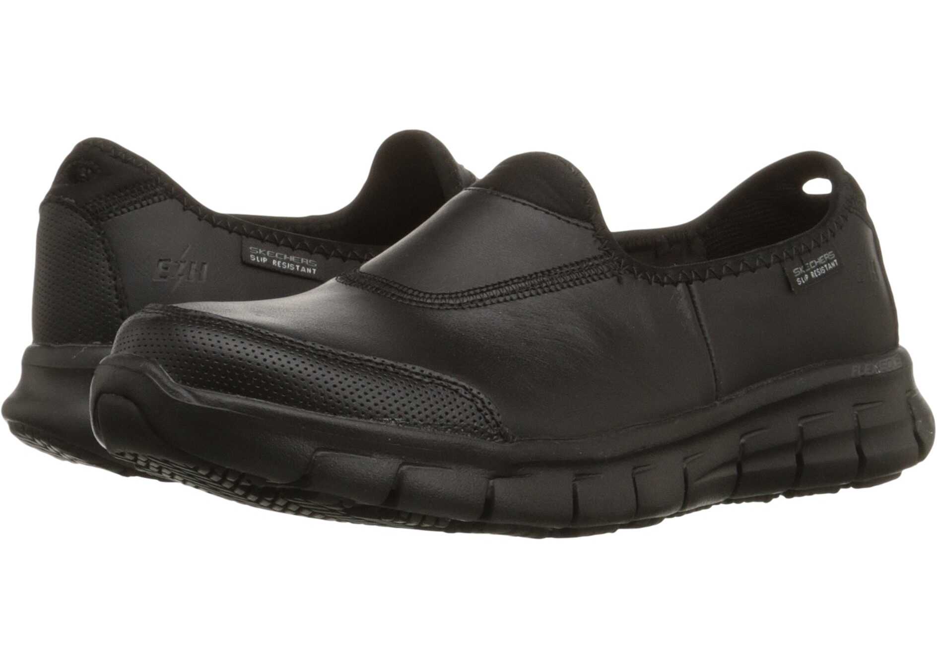 Mocasin SKECHERS Work Sure Track Black