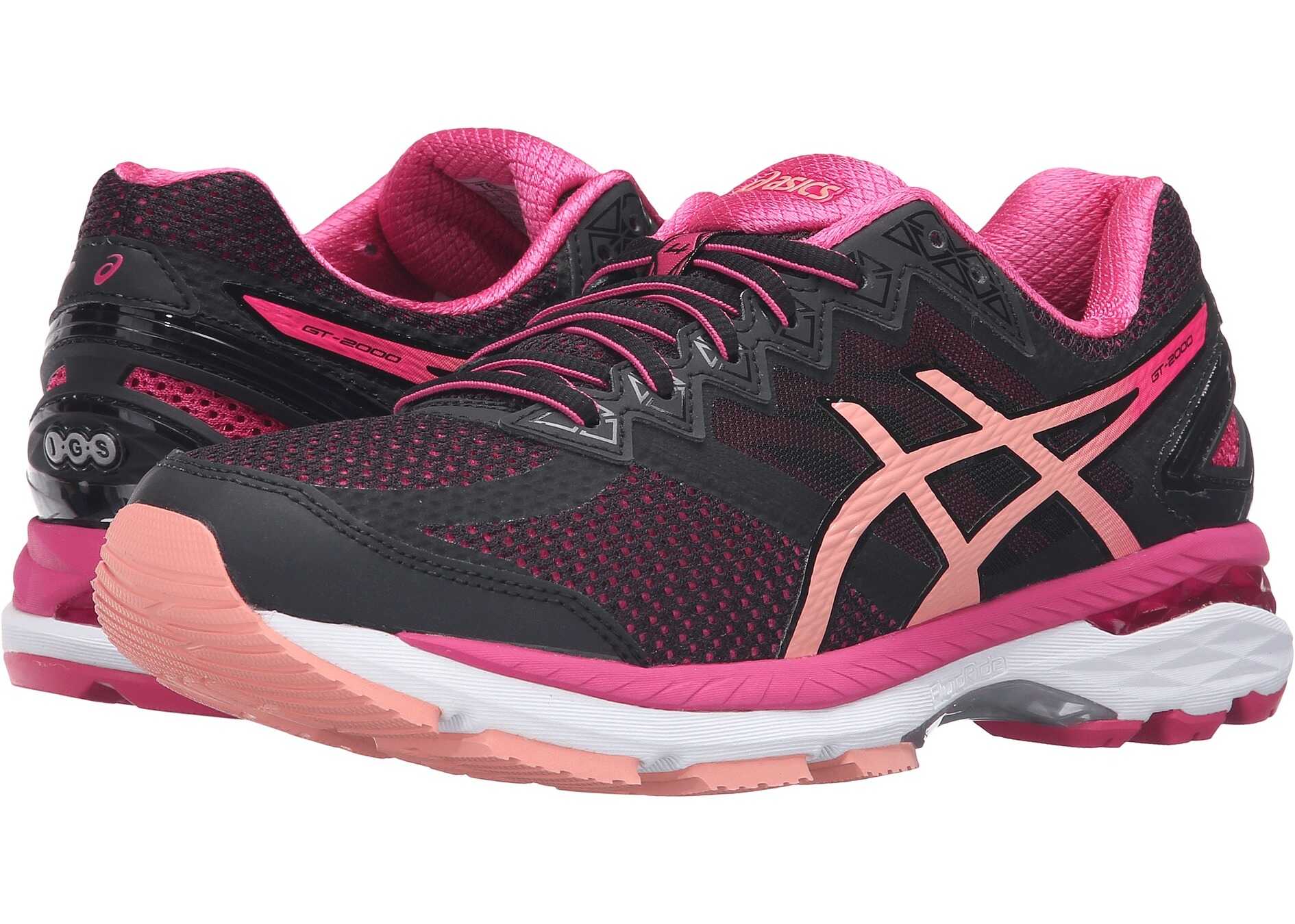 Tenis ASICS GT-2000™ 4 Black/Peach Melba/Sport Pink