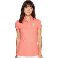 Tricouri Polo Neon Logos Short Sleeve Polo Shirt Femei