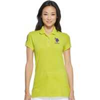 Tricouri Polo Neon Logos Short Sleeve Polo Shirt Femei