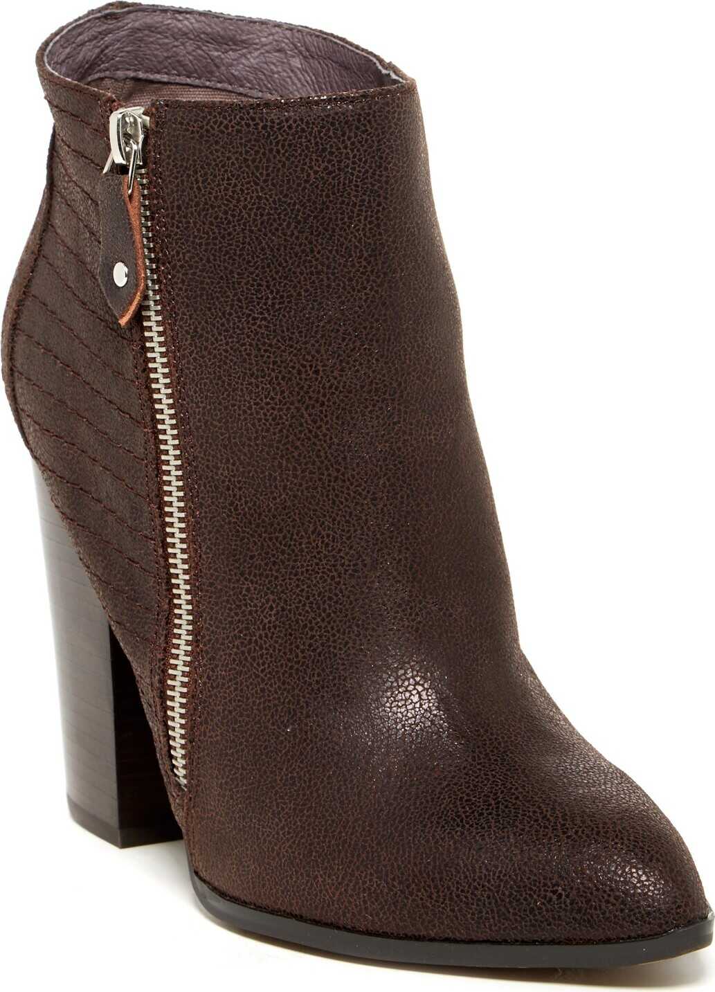 Chelsea + Zoe Nadine Bootie* Dark Brown