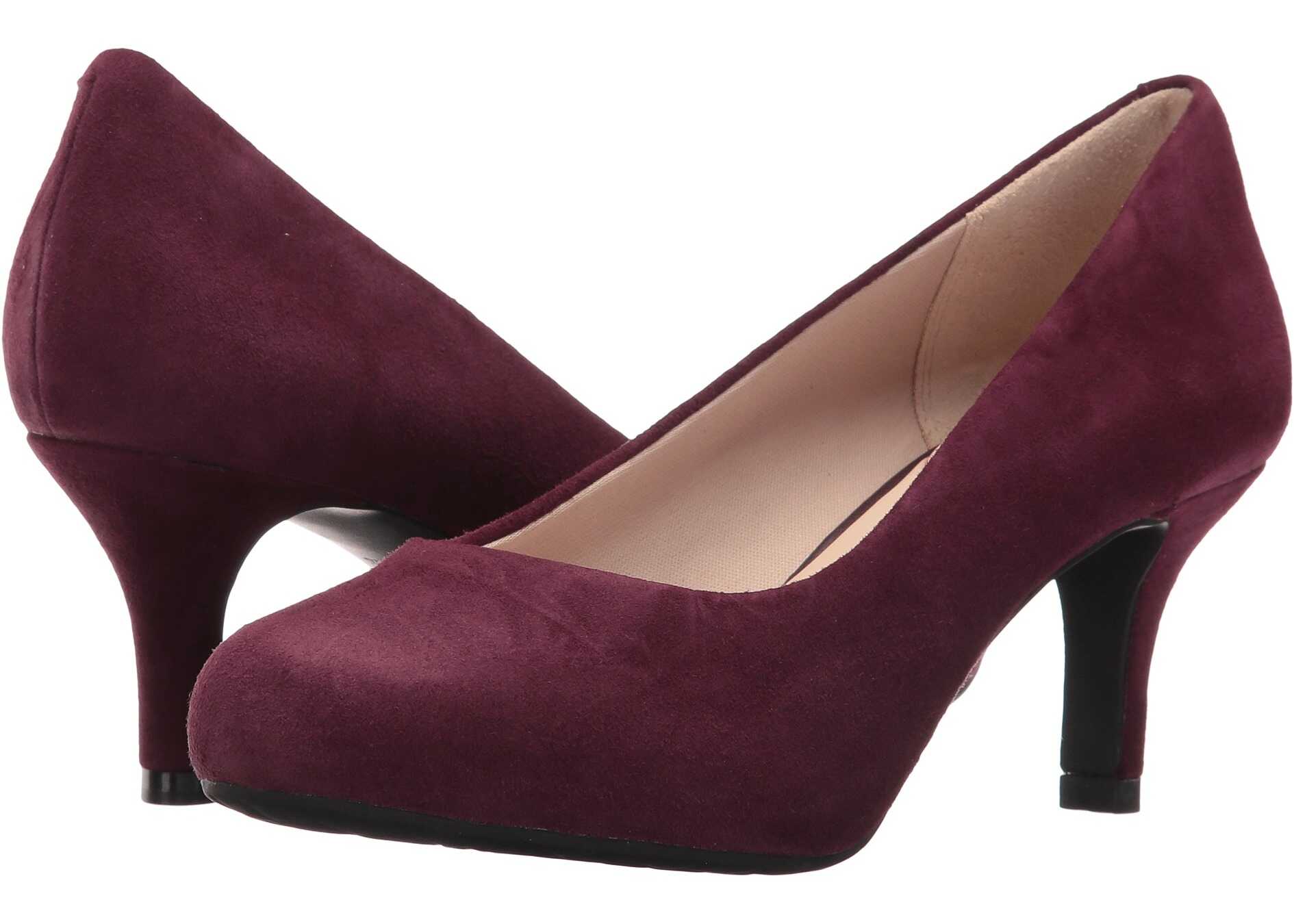 Pantof Rockport Seven to 7 Low Pump Dark Vino Kid Suede