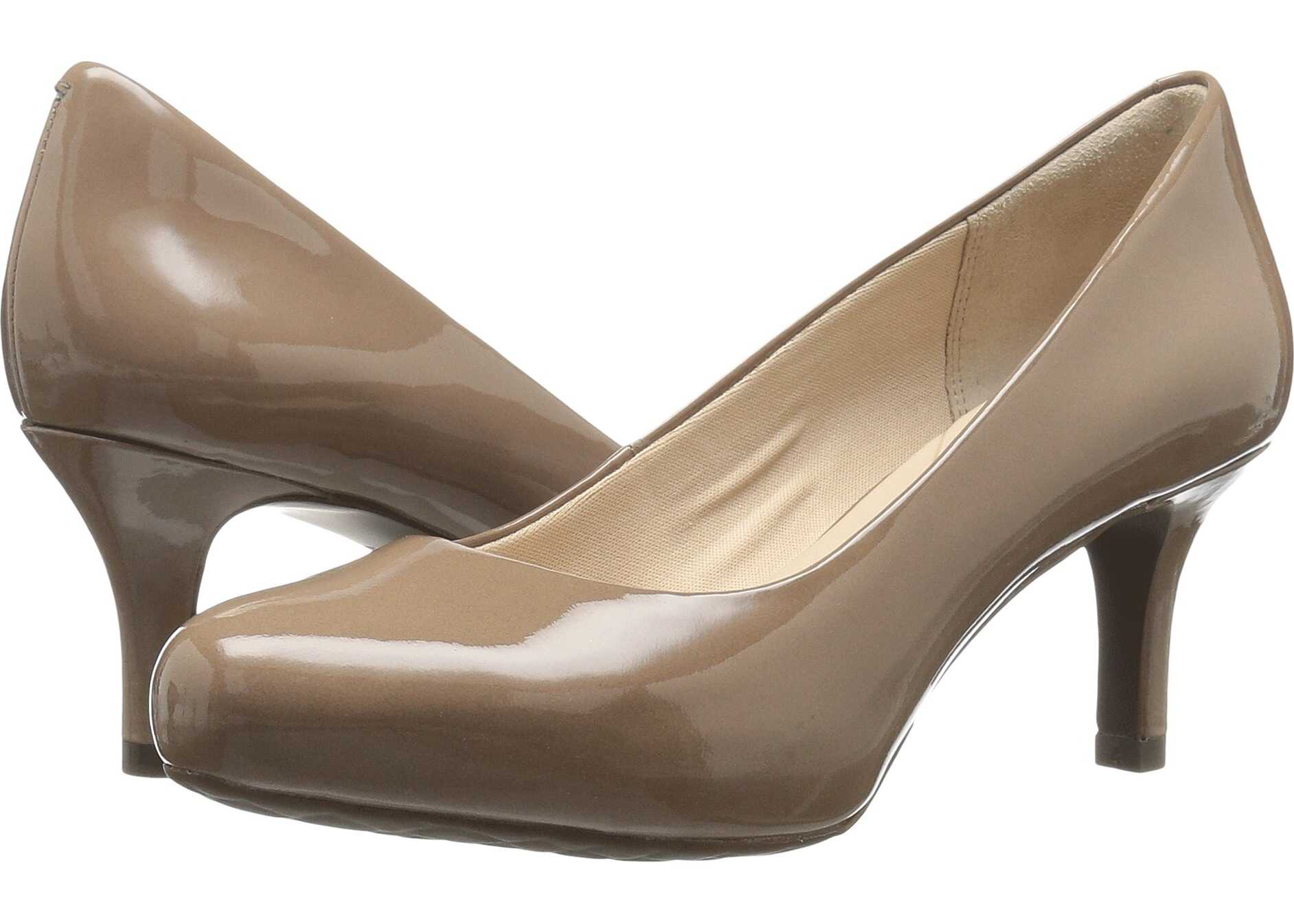 Rockport Seven to 7 Low Pump Rich Taupe Patent