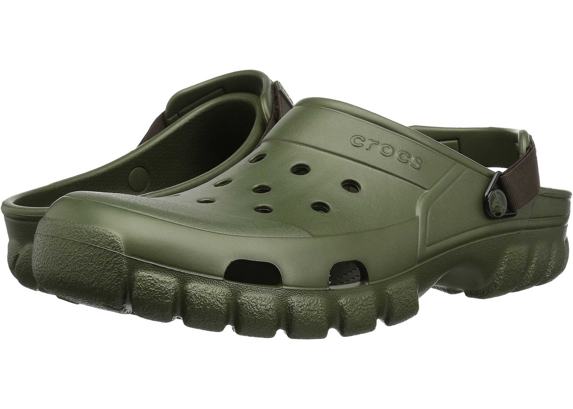 Sabot Crocs Off Road Sport Clog Army Green/Espresso