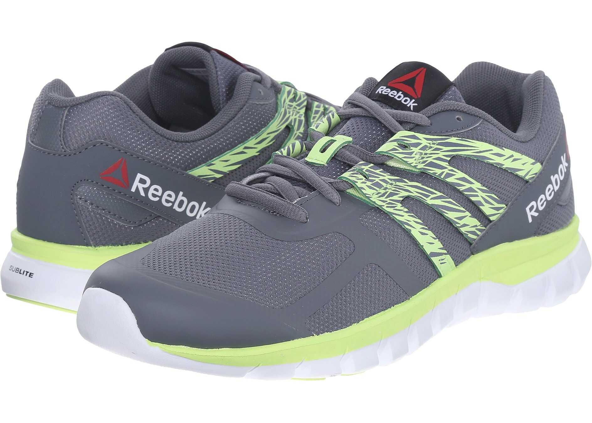 Tenis Reebok Sublite XT Cushion MT Alloy/Luminous Lime/White