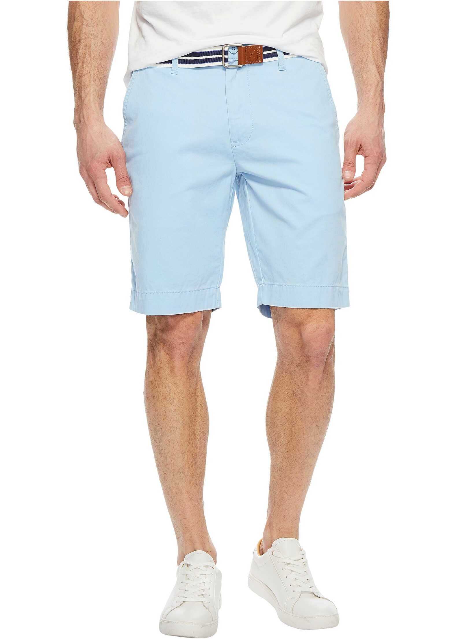 U.S. POLO ASSN. Hartford Flat Front Twill Shorts Blue Wave