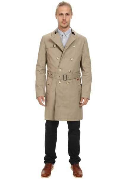 Trenciuri Ben Sherman Db Twill Trench Moon Barbati Boutique Mall