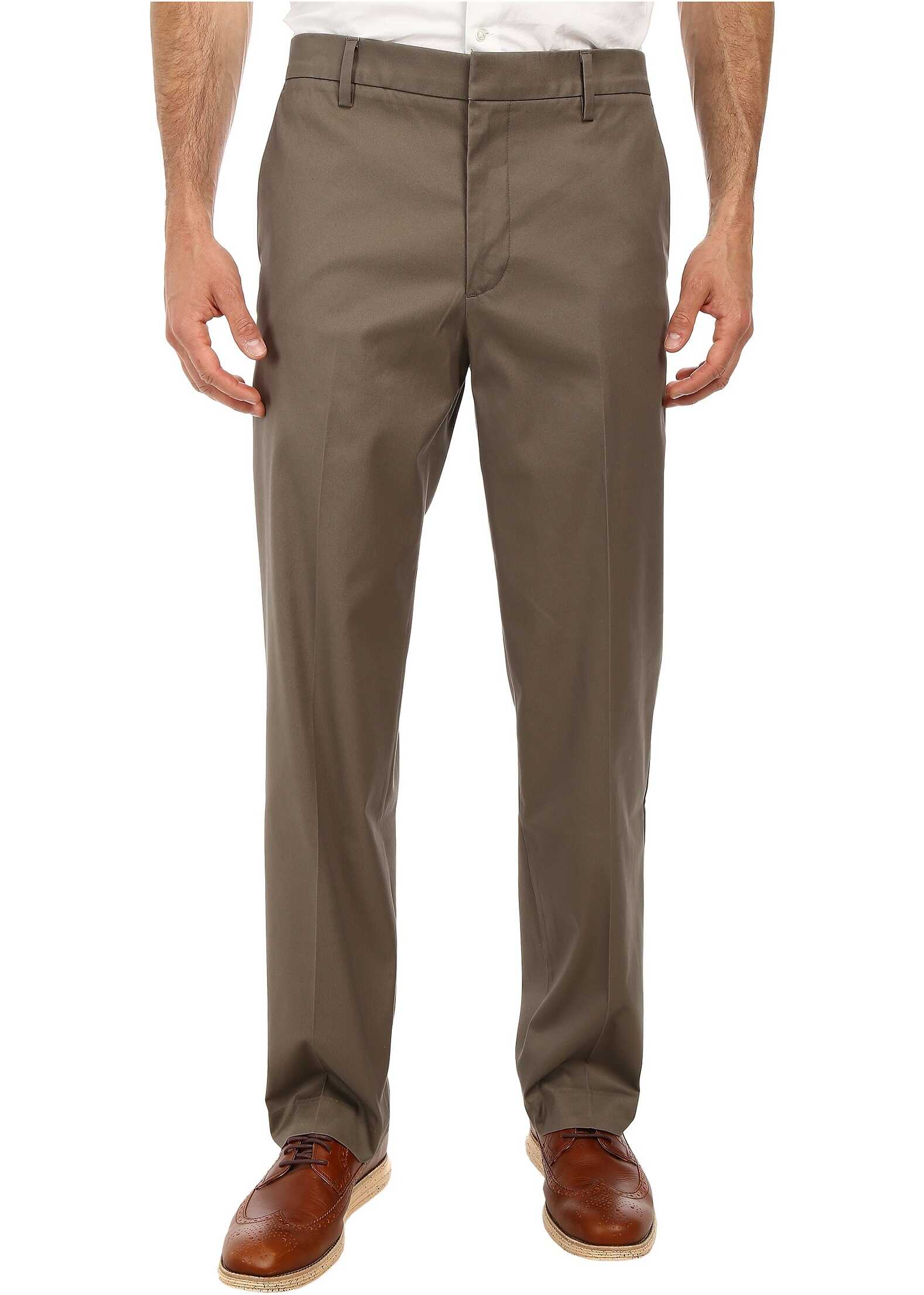 Pantalon Dockers Iron Free Khaki D2 Straight Fit Flat Front Concrete