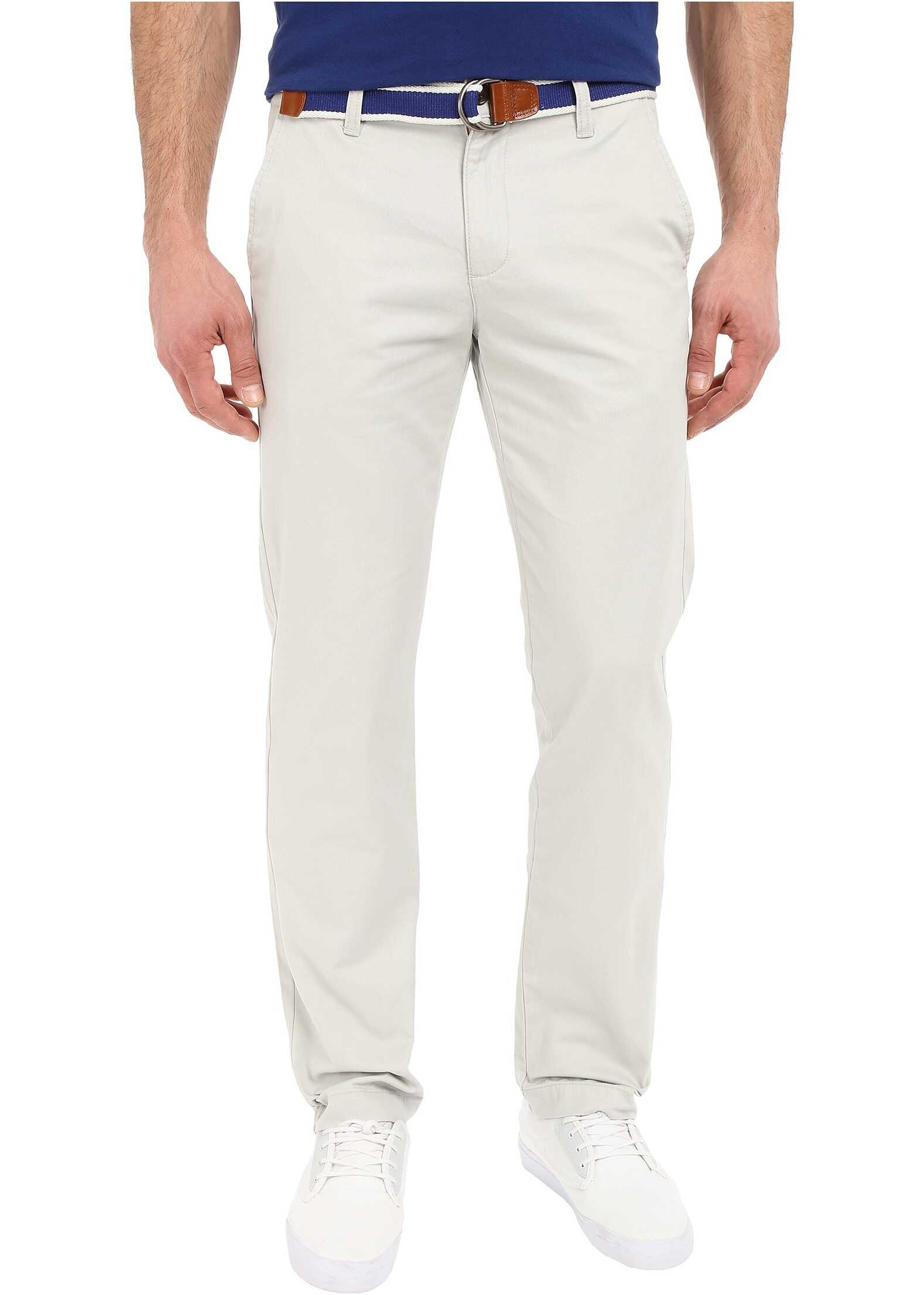 Pantalon U.S. POLO ASSN. Classic Chino Twill Pants w/ Web Belt Tin Grey