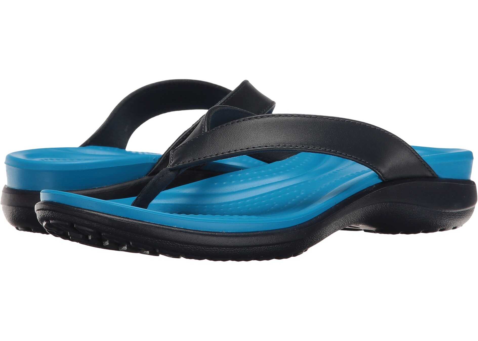 Sandala Crocs Capri V Flip Navy/Ocean
