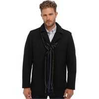 Trenciuri Wool Blend Coat w/ Scarf EP822233* Barbati