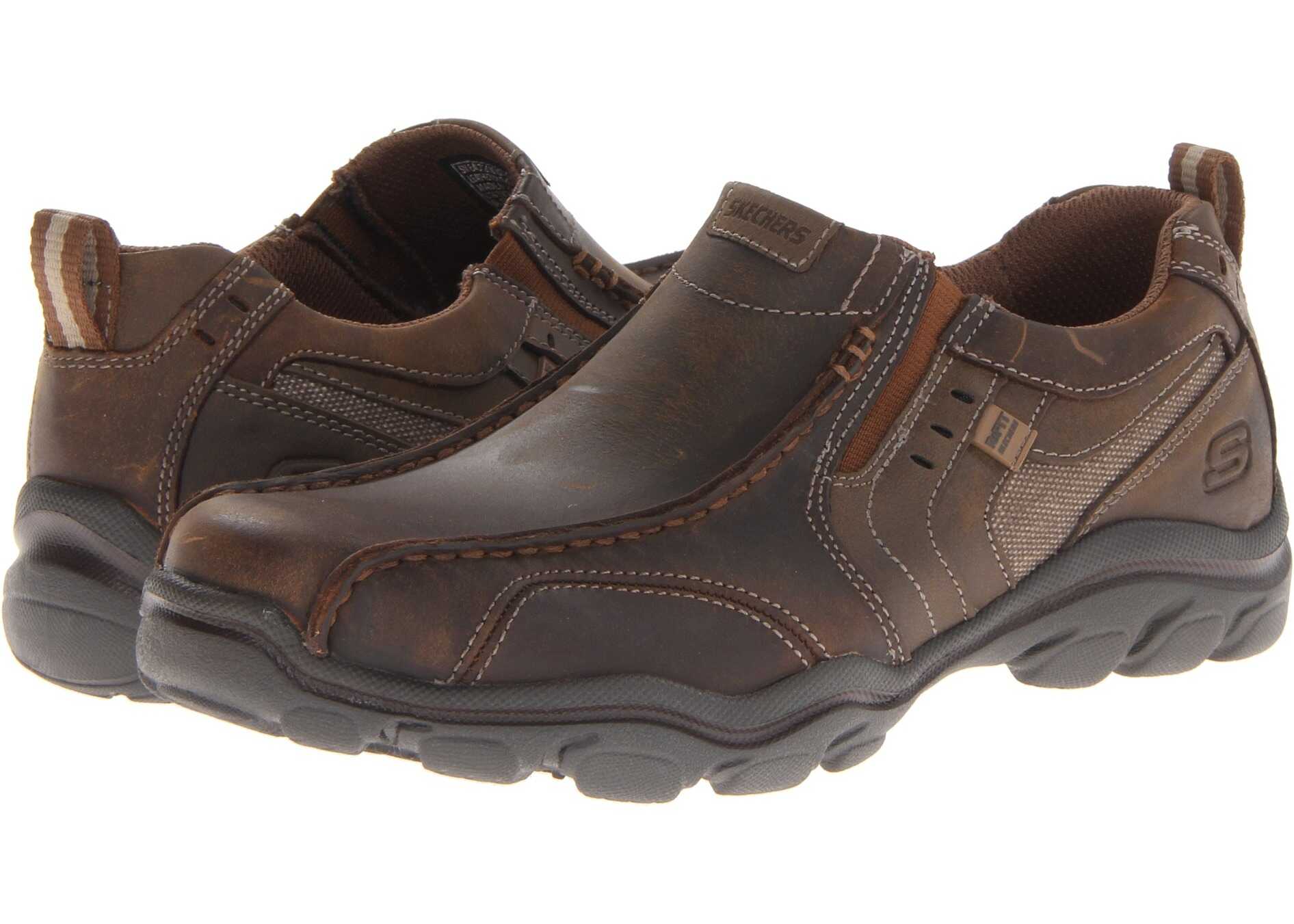 Mocasin SKECHERS Relaxed Fit®: Montz - Konic Dark Brown