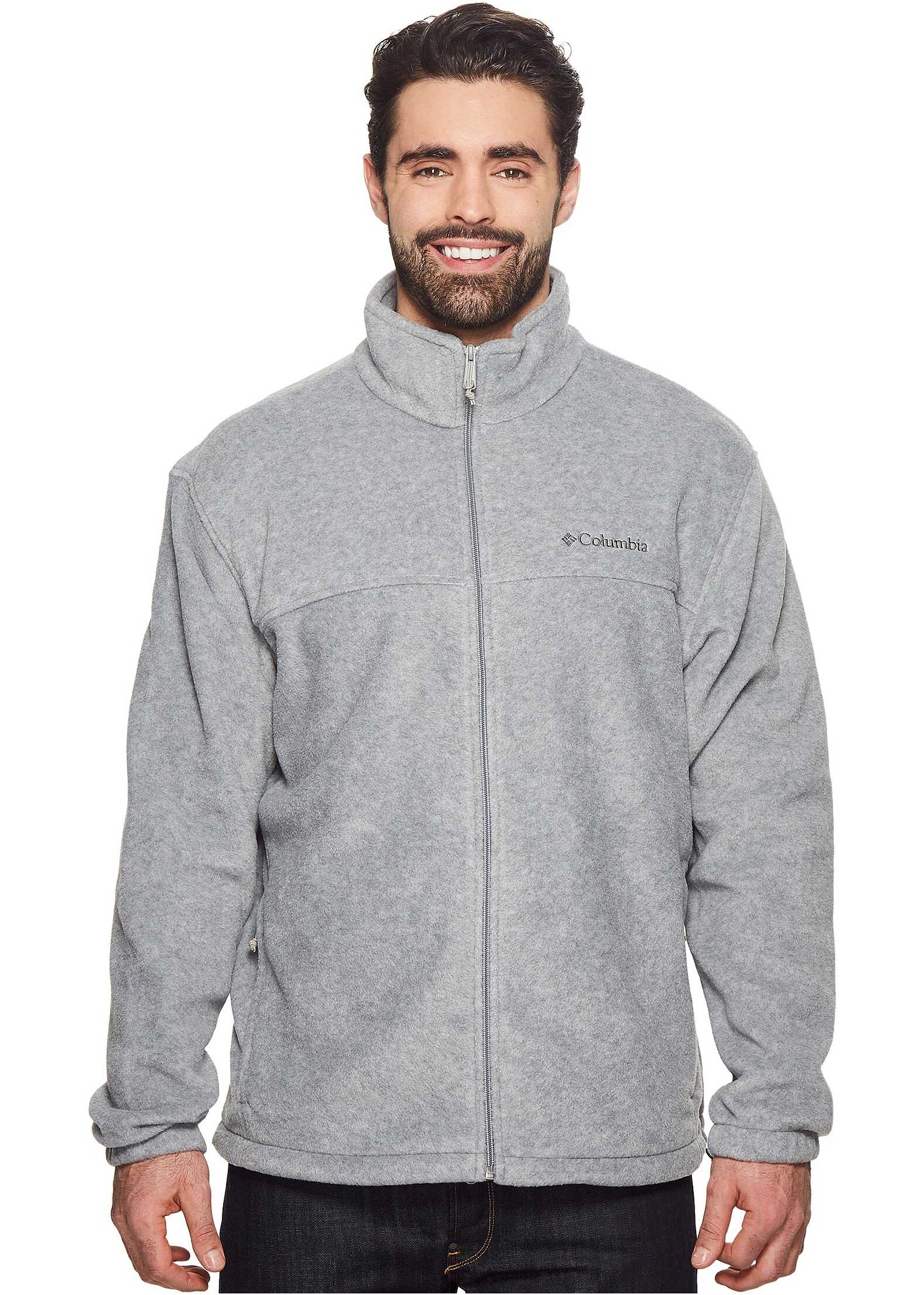Geaca Columbia Big & Tall Steens Mountain™ Full Zip 2.0 Jacket Light Grey Heather