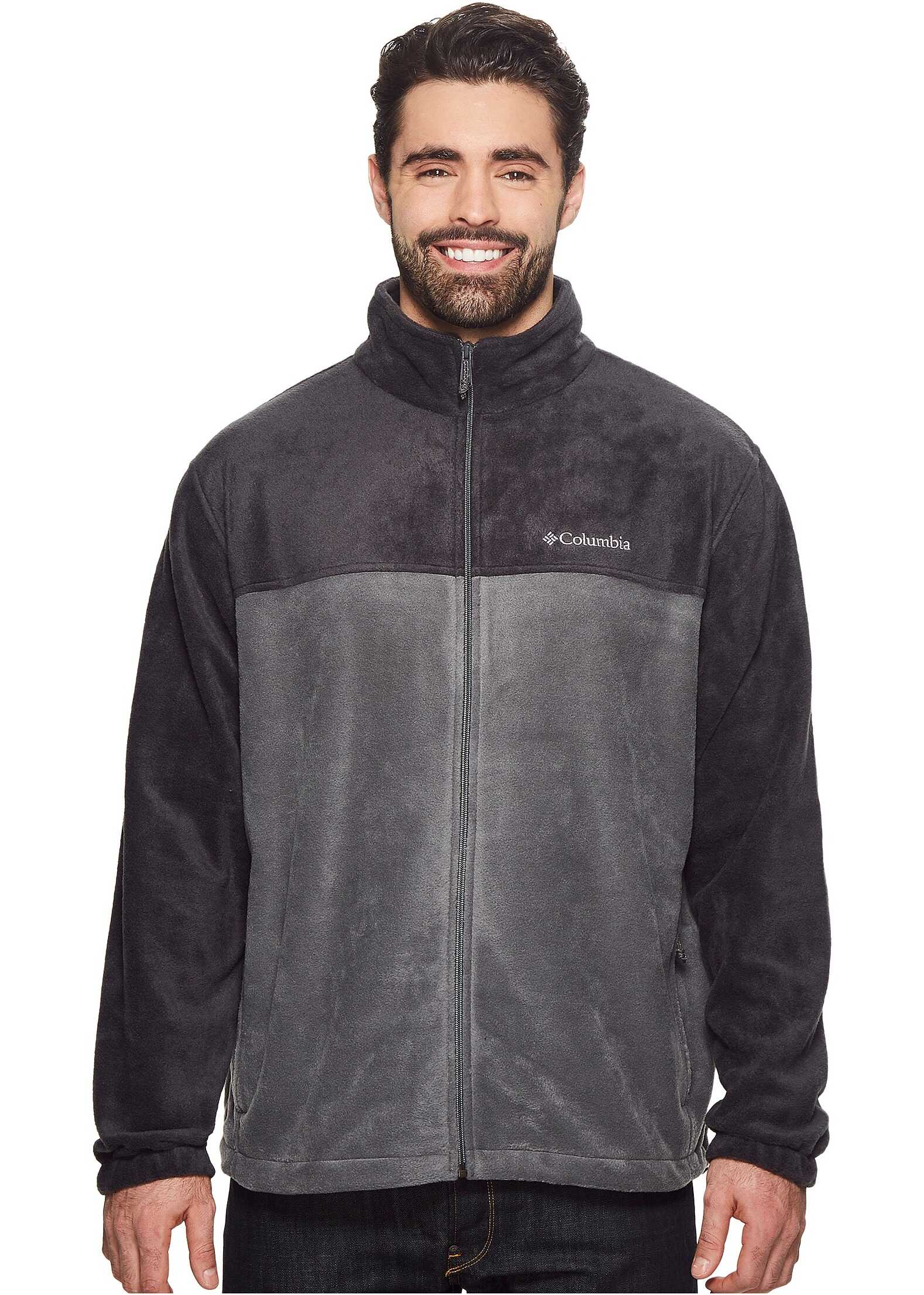 Geaca Columbia Big & Tall Steens Mountain™ Full Zip 2.0 Jacket Black/Grill