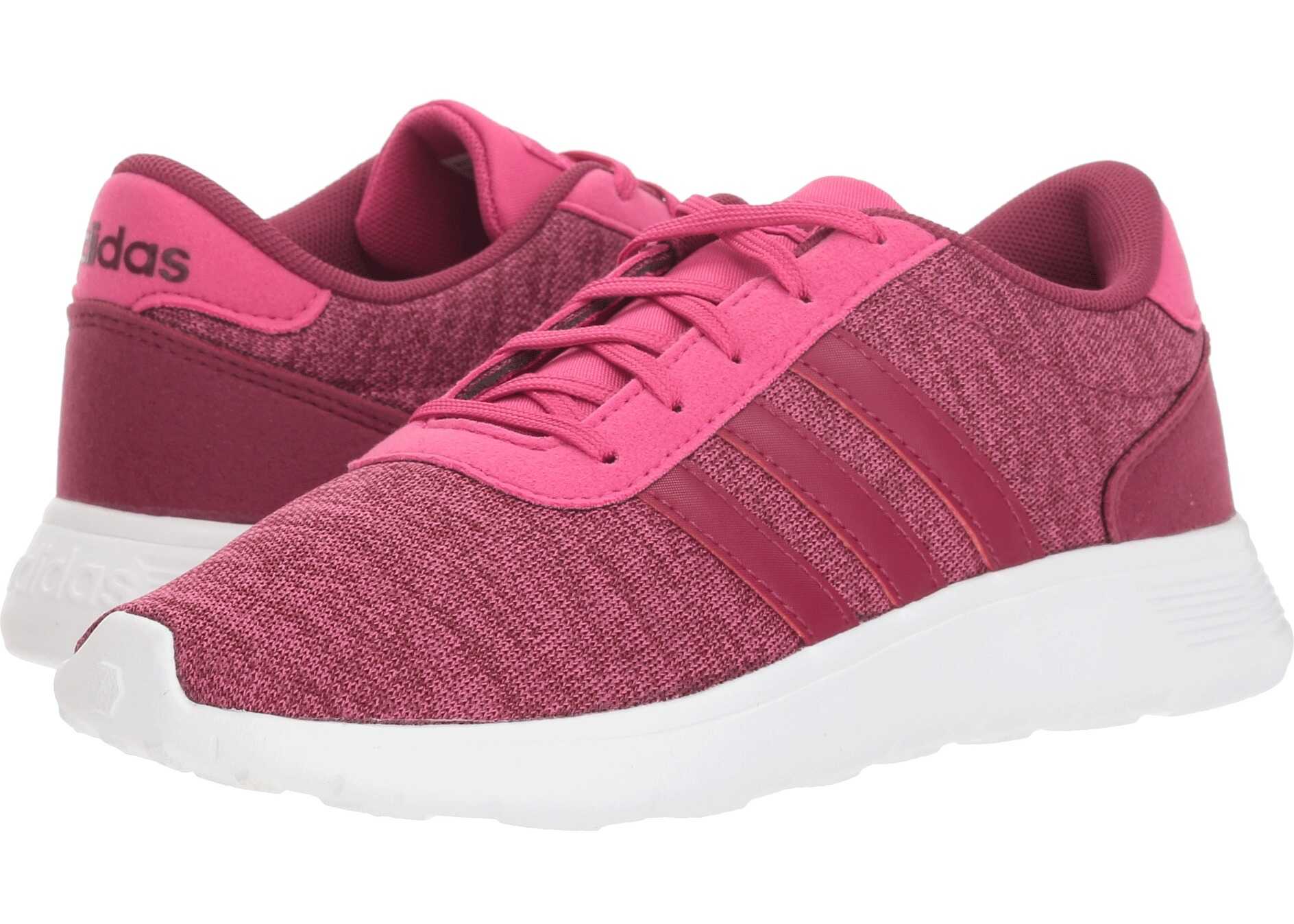 adidas Kids Lite Racer (Little Kid/Big Kid) Real Magenta/Mystery Ruby/Mystery Ruby