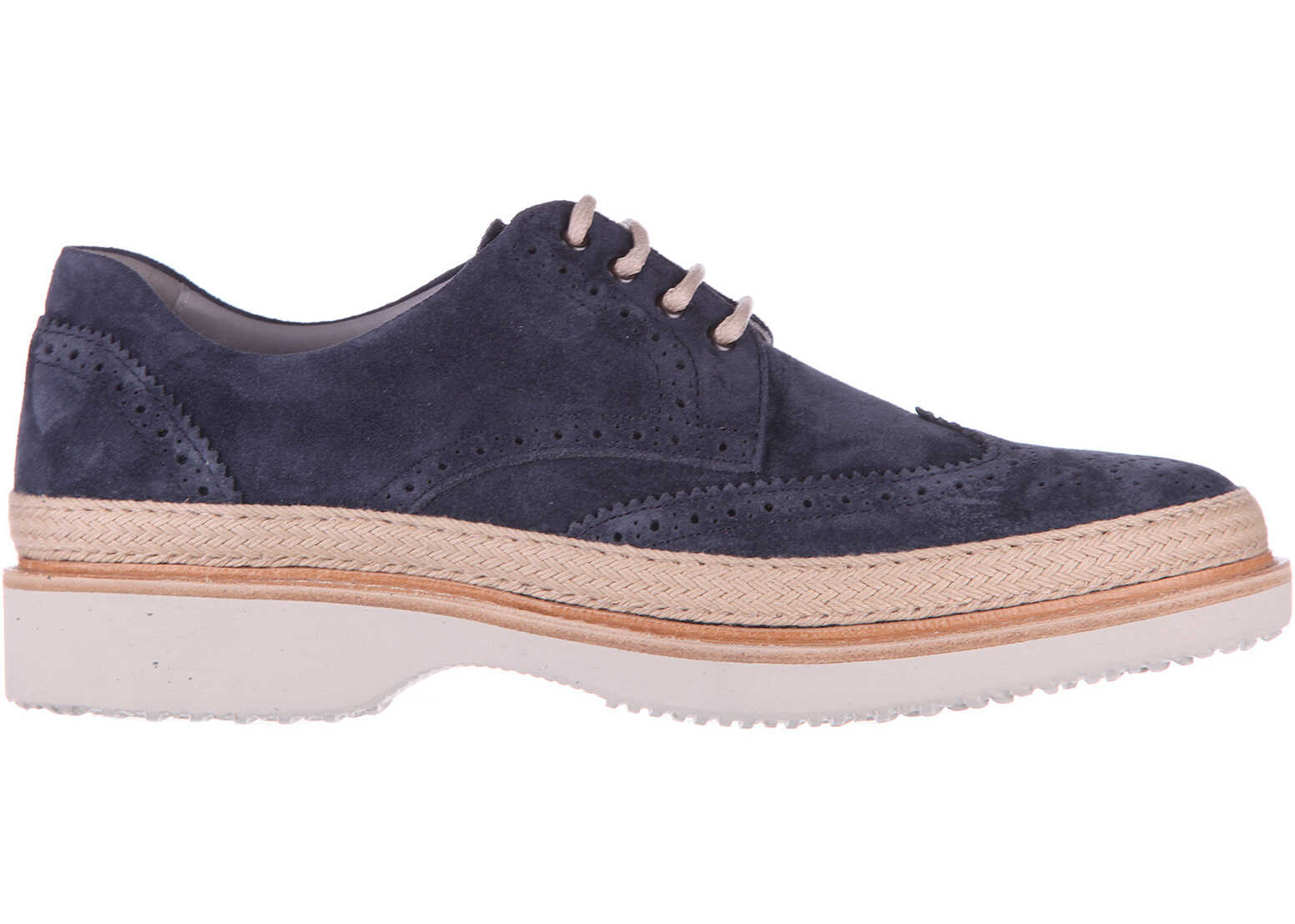 Pantof Hogan Suede H217 Route Derby Blue