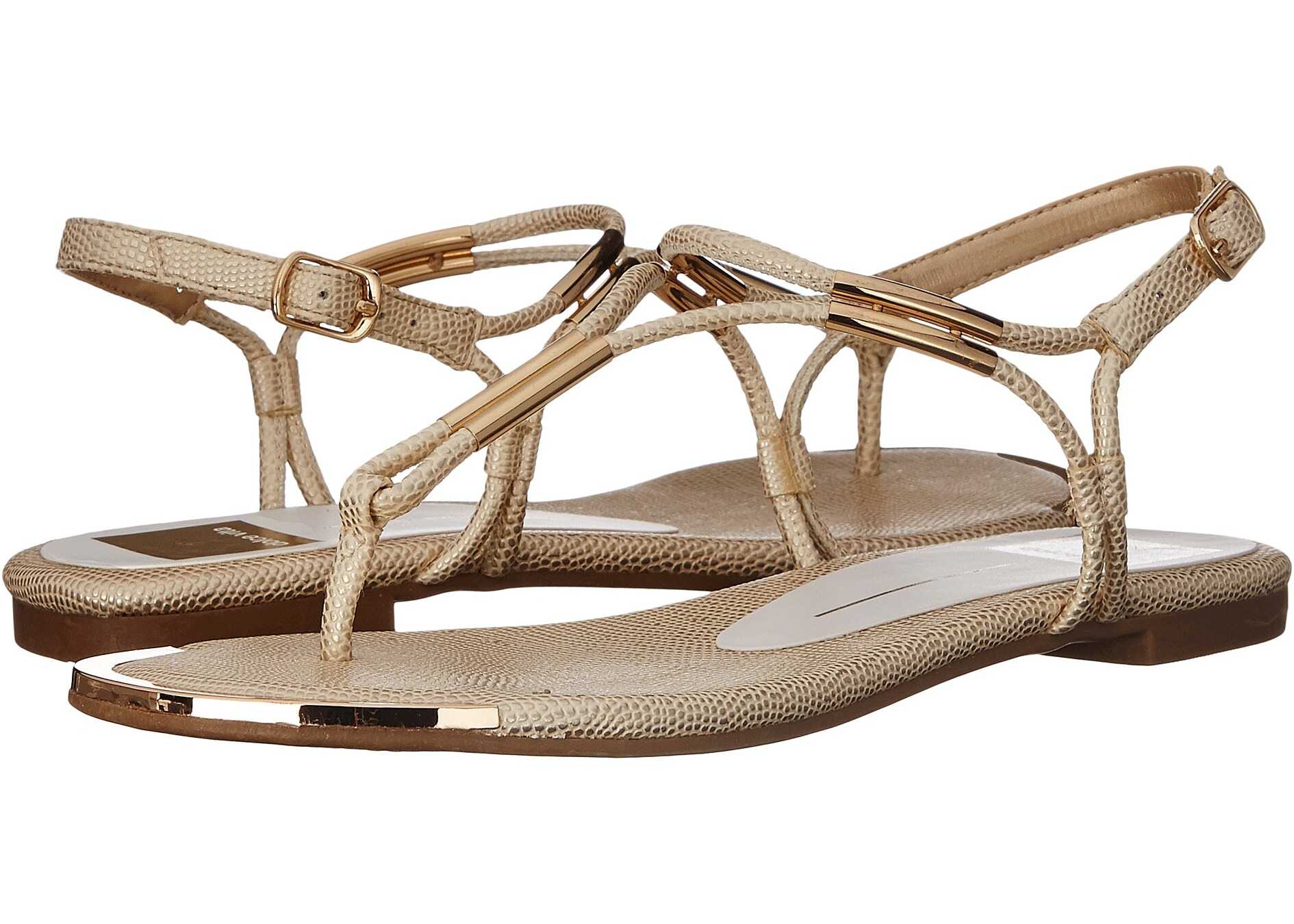 Sandala Dolce Vita Marly Platinum Lizard Stella