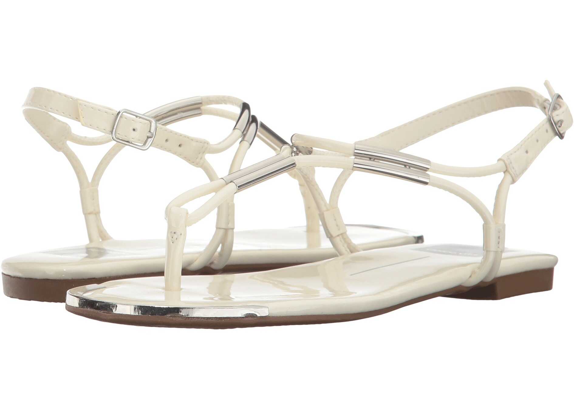 Sandala Dolce Vita Marly Ivory Patent Stella