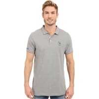 Tricouri Polo Solid Pique Polo Shirt w/ Color Tipped Collar & Cuffs Barbati