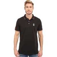 Tricouri Polo Solid Pique Polo Shirt w/ Color Tipped Collar & Cuffs Barbati
