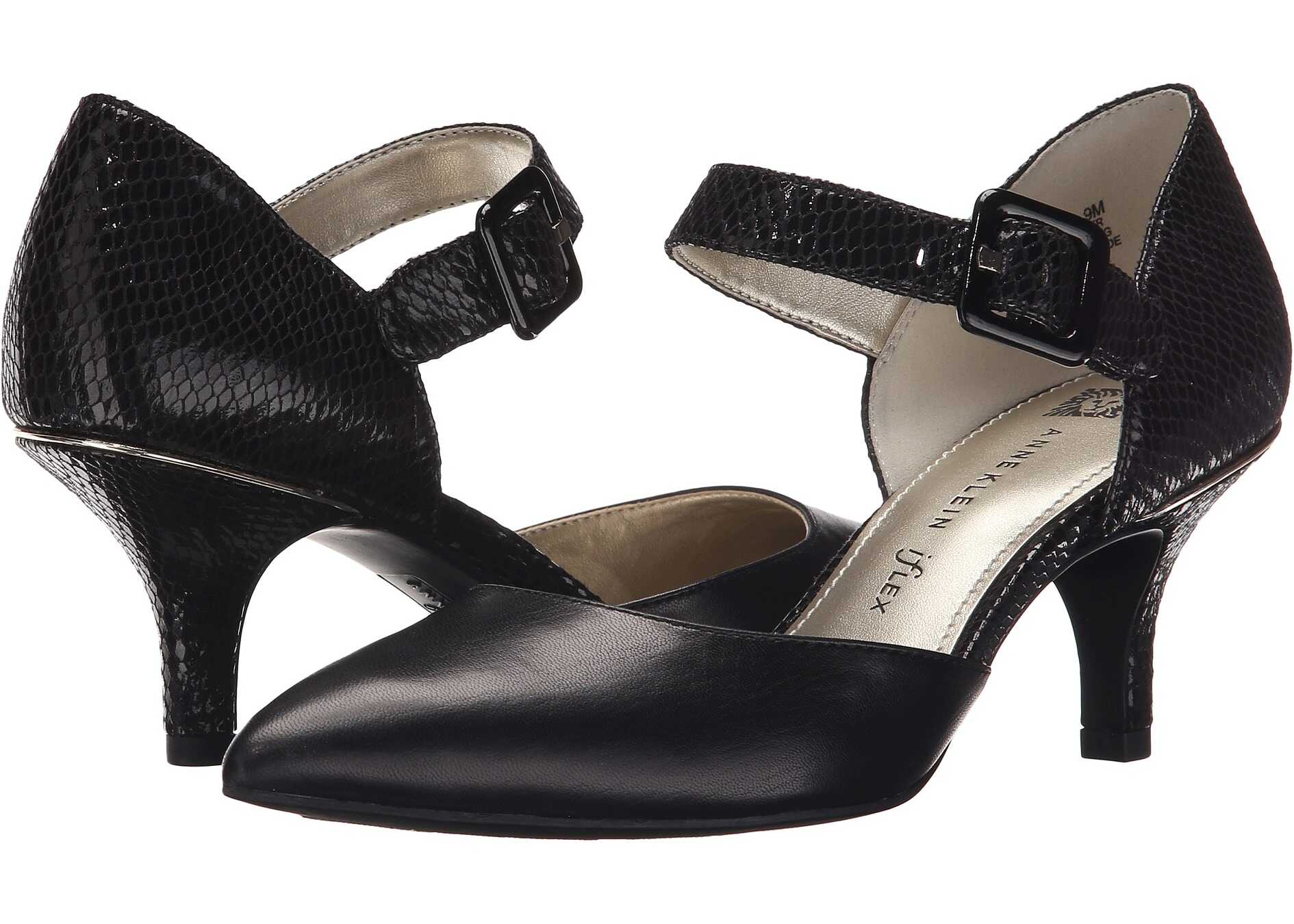Pantof Anne Klein AKFinale Black/Black Fabric