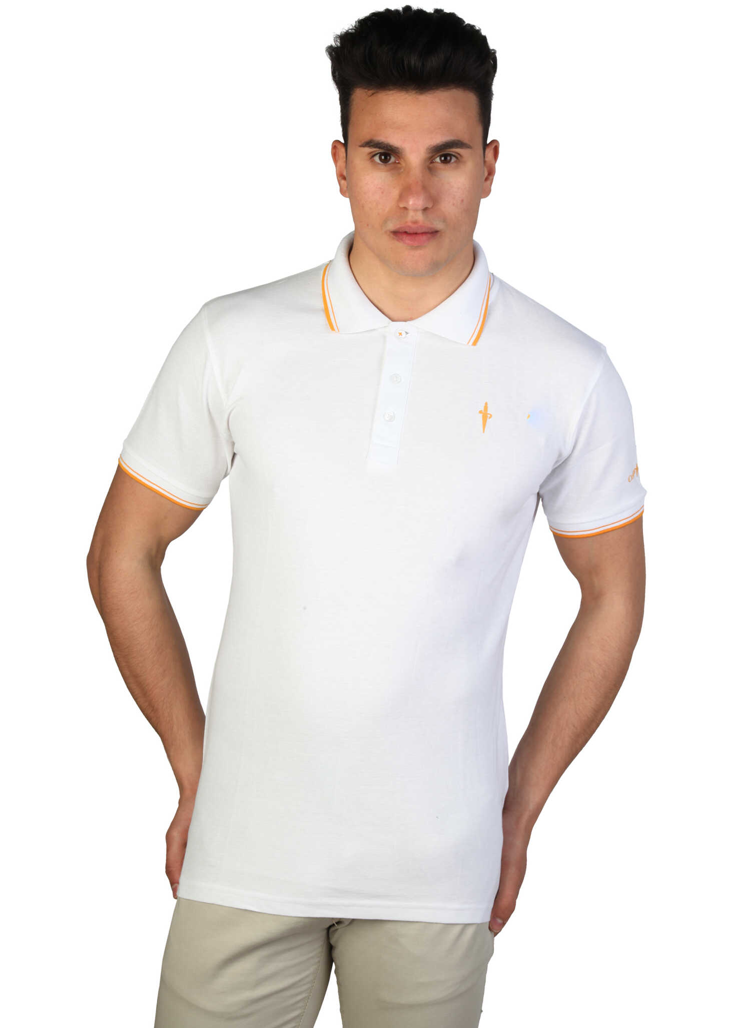 Tricou Cesare Paciotti Plo_M1 White