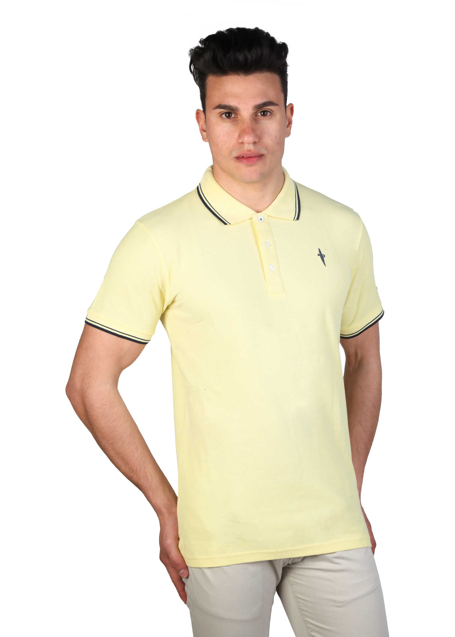Tricou Cesare Paciotti Plo_M1 Yellow