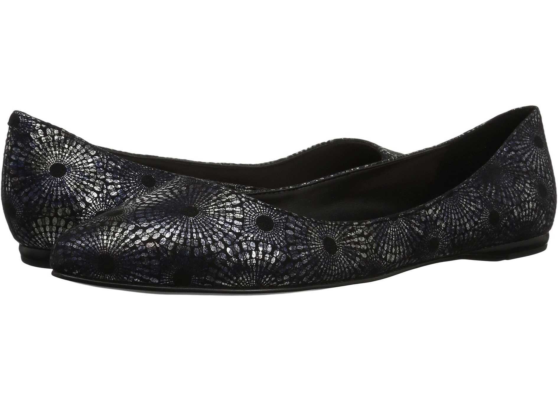 Balerin Nine West SpeakUp Flat Black Multi Leather