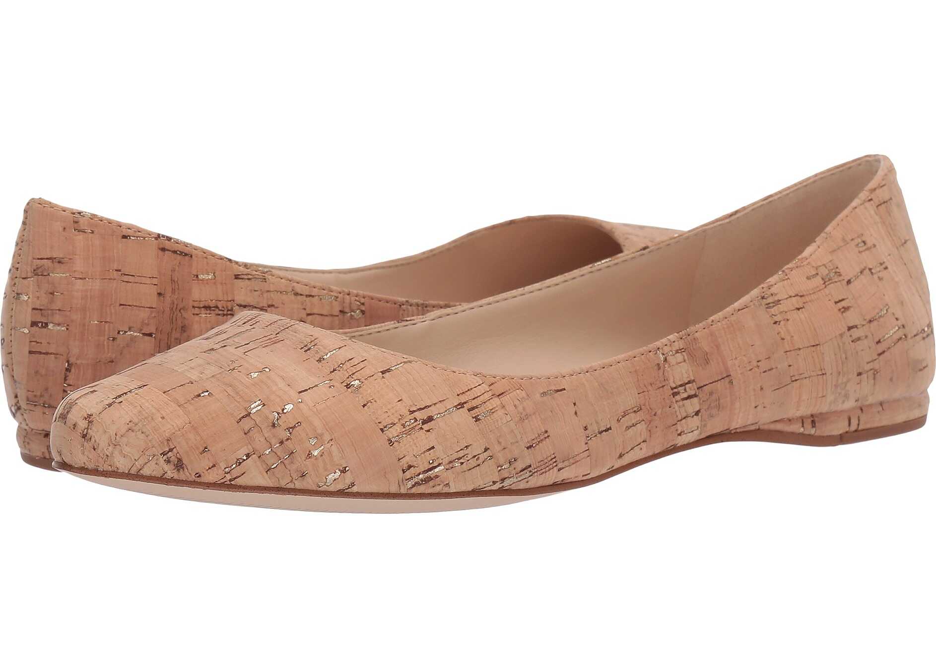 Nine West SpeakUp Flat Gold Multi Texture