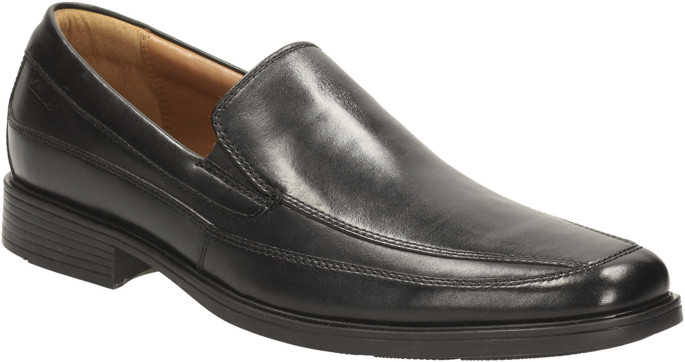 Pantof Clarks Tilden Free* Black Leather