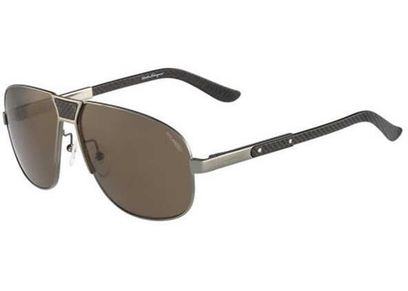 Salvatore Ferragamo SF137SP 25971 035 SHINY GUNMETAL