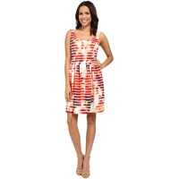 Rochii Printed Scuba Fit and Flare Femei