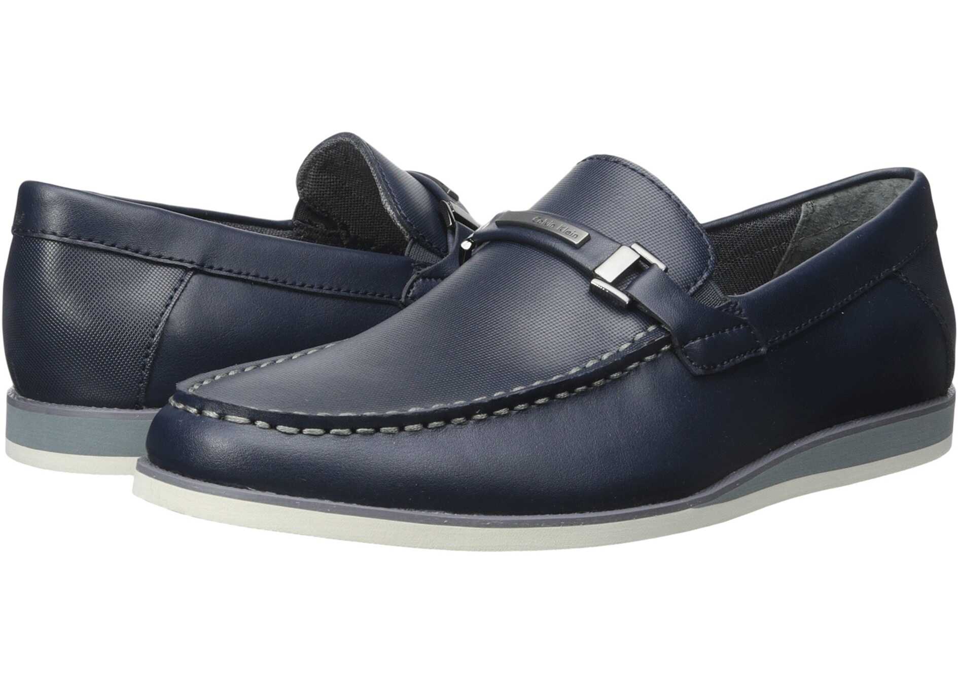 Mocasin Calvin Klein Kiley Dark Navy Emboss Leather