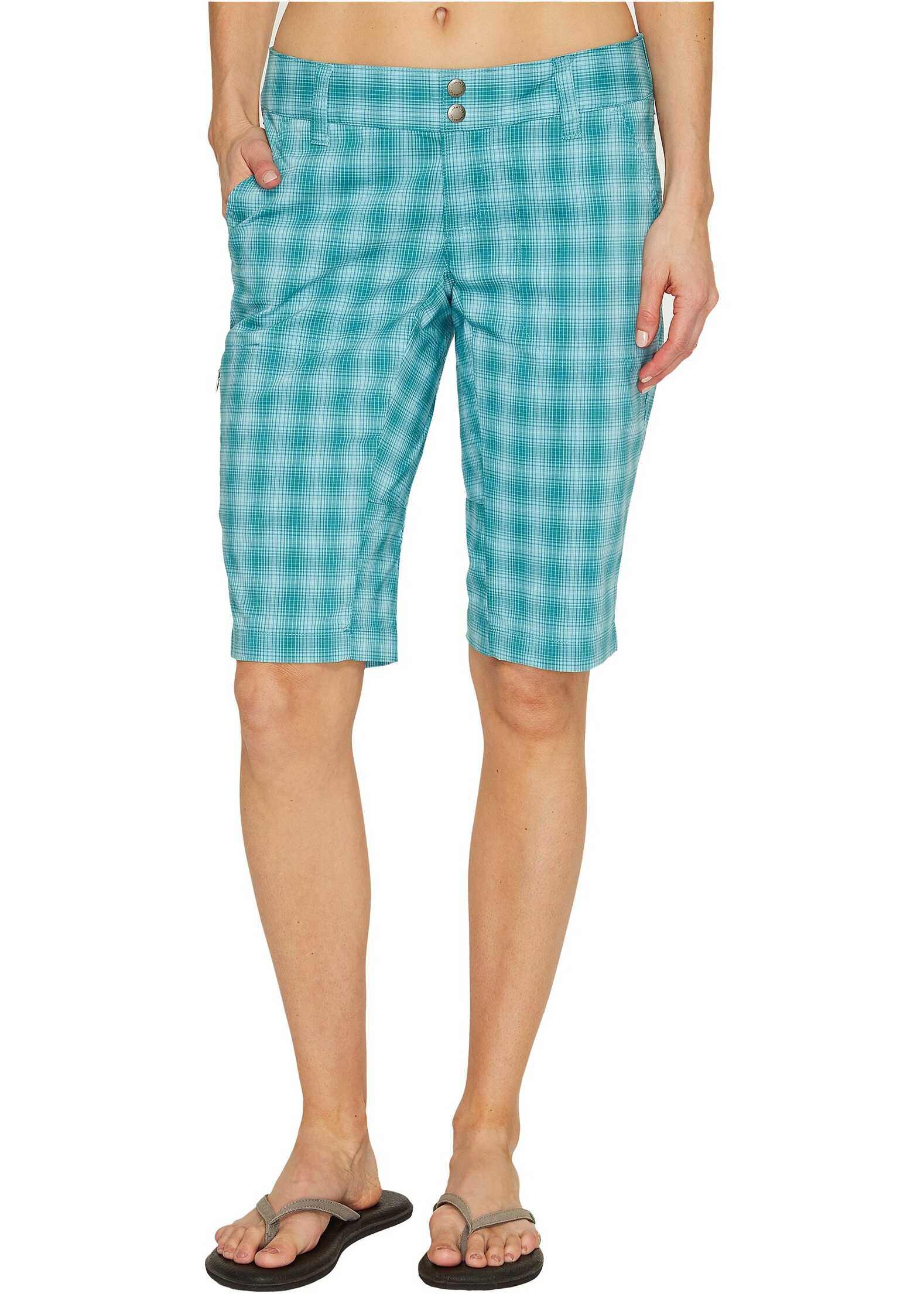 Pantalon Columbia Saturday Trail™ II Plaid Short Iceberg Plaid