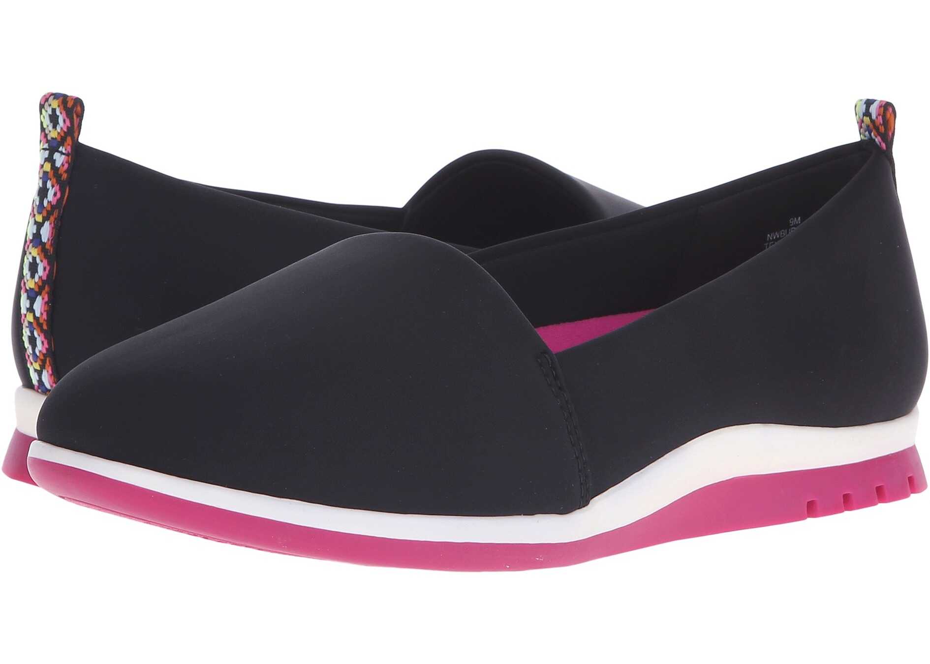 Mocasin Nine West Burkland2 Black Fabric