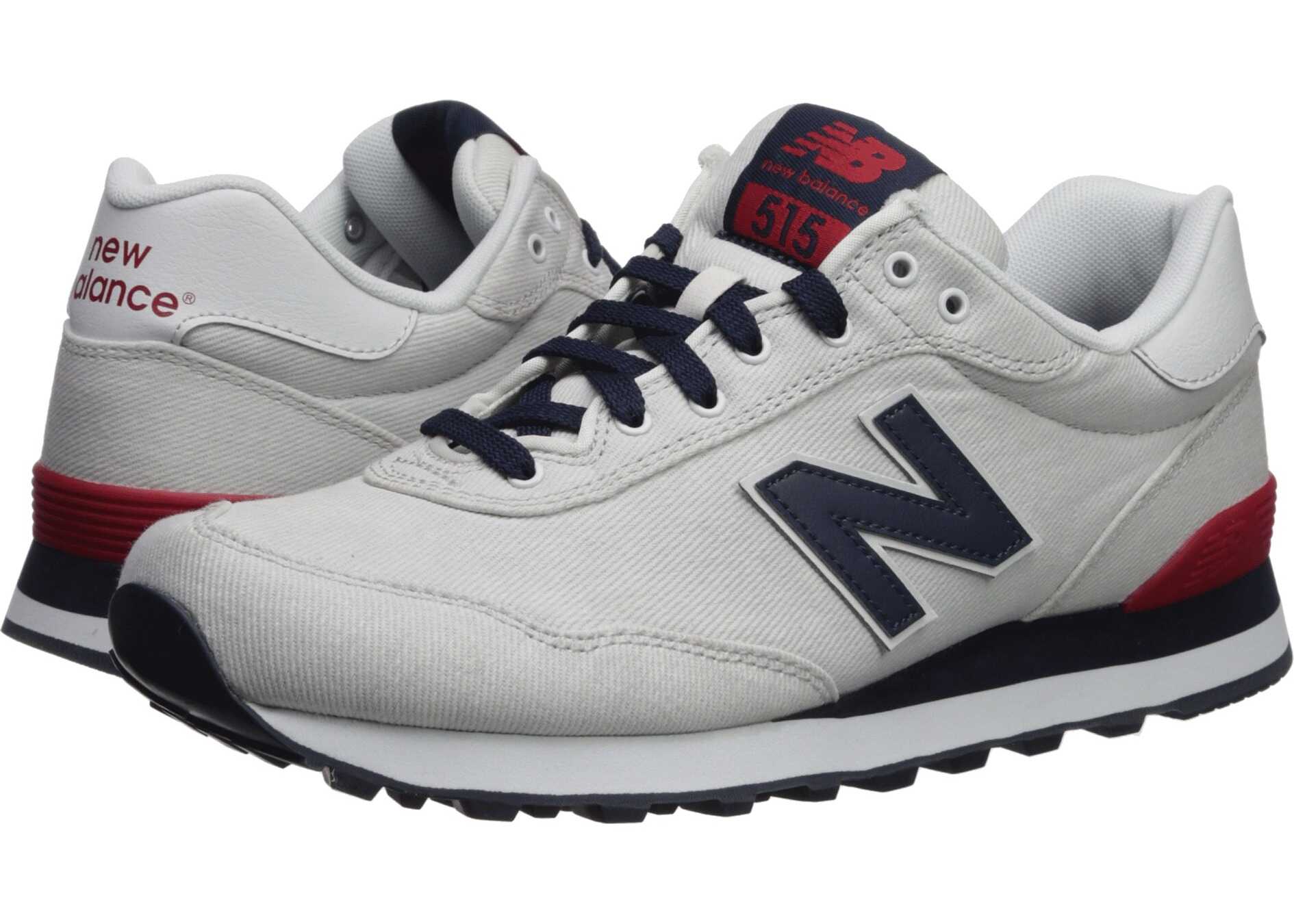 New Balance Classics ML515 Nimbus Cloud/NB Navy/Red